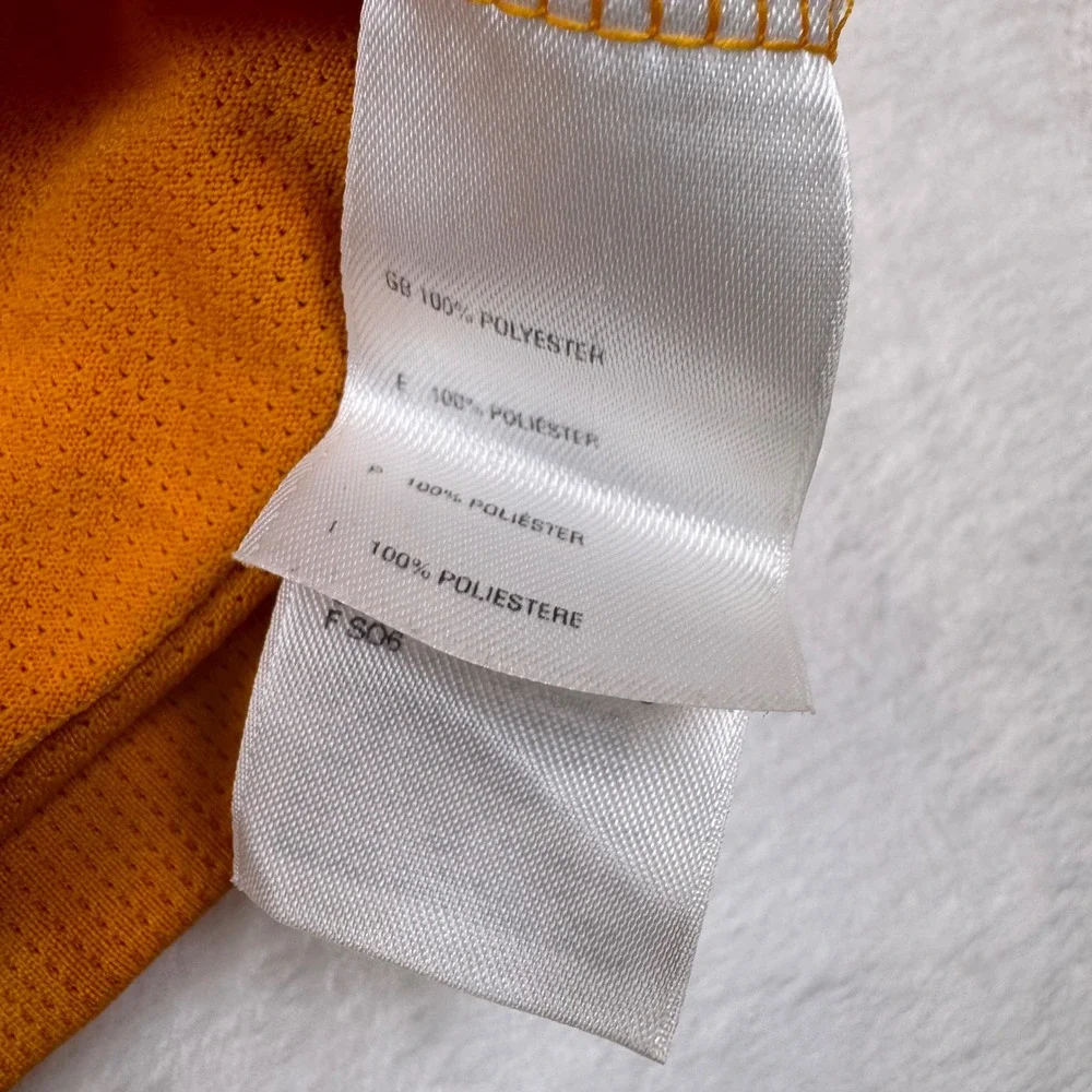 The North Face Flight Series Mens M M‎ Orange Gray Quarter Zip Vaporwick Shirt